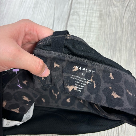 Varley Leopard Print Leggings and Sports Bra Set Size Small and XS - Picture 8 of 9